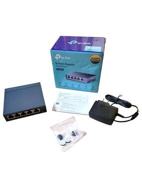TP-Link TL-SG105, 5 Port Gigabit Unmanaged Ethernet Switch